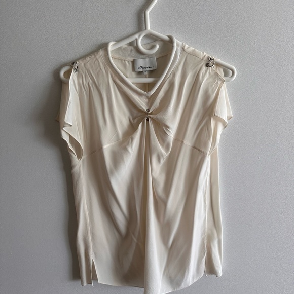 Phillip Lim silk blouse with “piercing” details - Picture 2 of 3